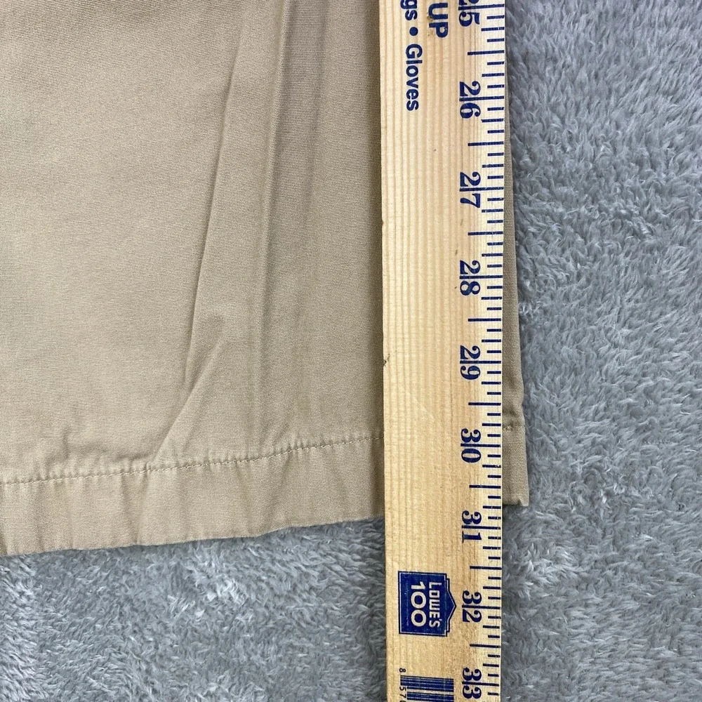 J Crew Chino Pants Men Beige 38x32 The Bleecker Summer Weight Chino 100% Cotton